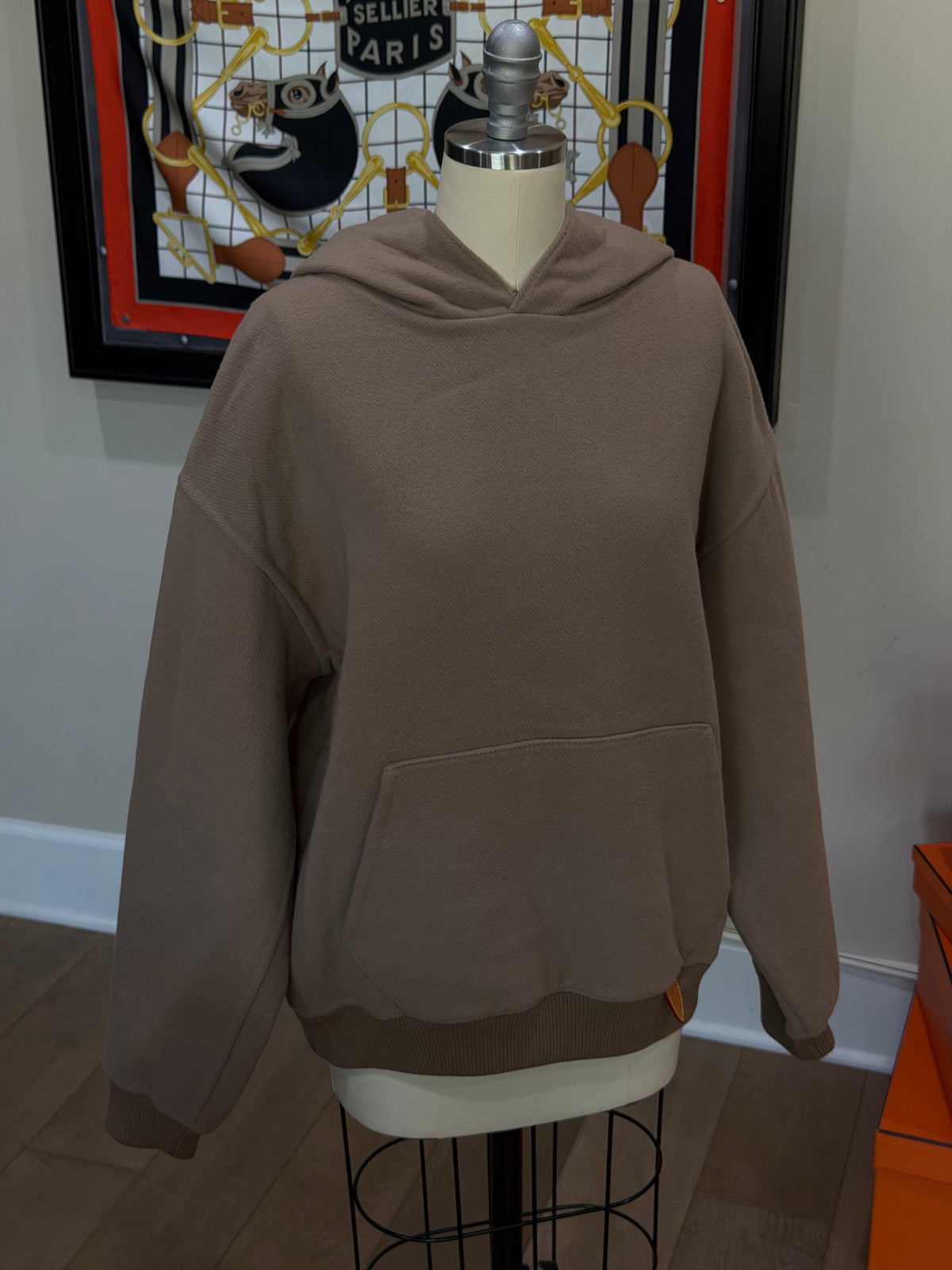 Louis Vuitton Camel Wool Hoodie