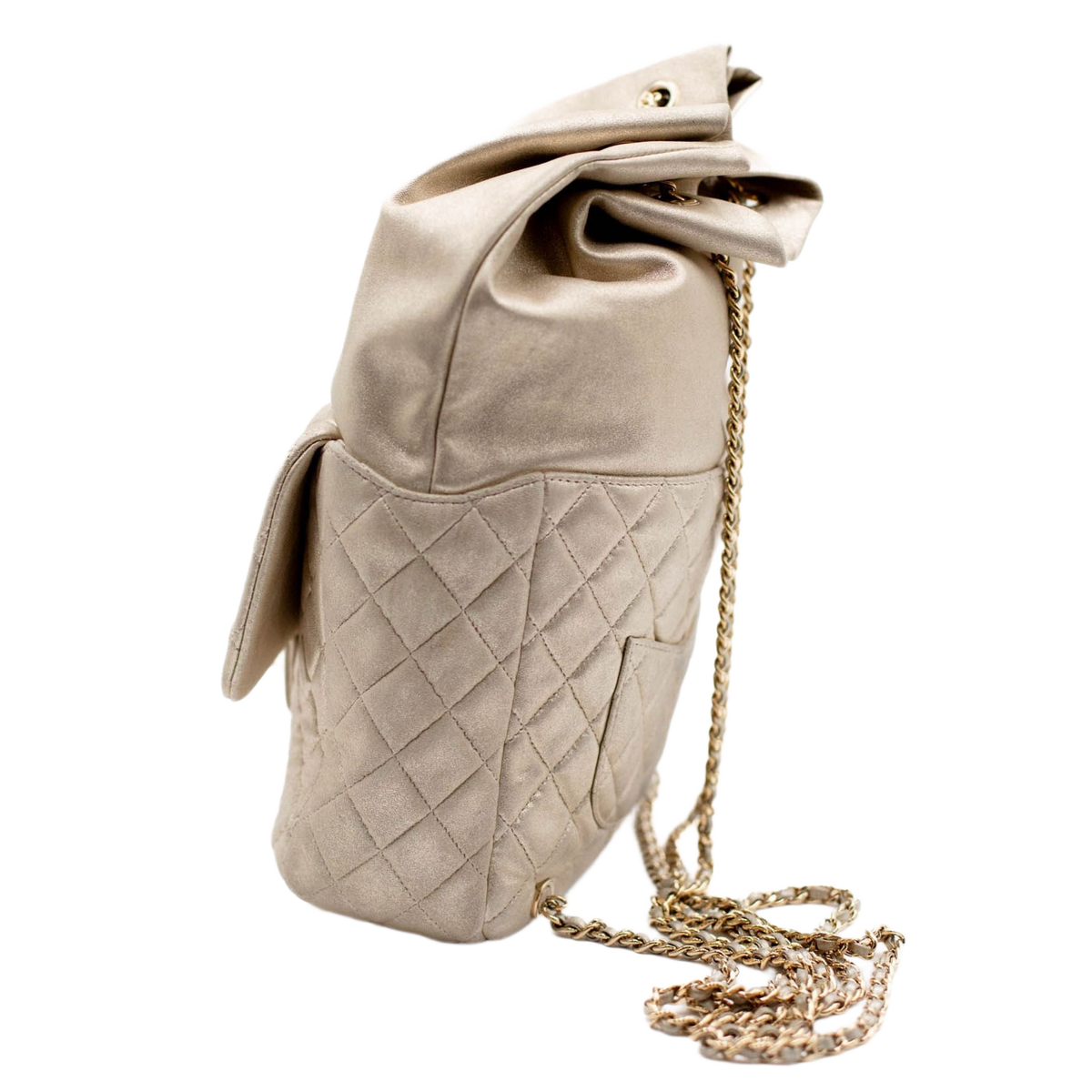 Chanel Seoul Gold Lambskin Backpack
