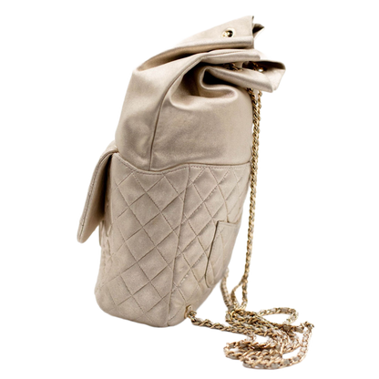 Chanel Seoul Gold Lambskin Backpack