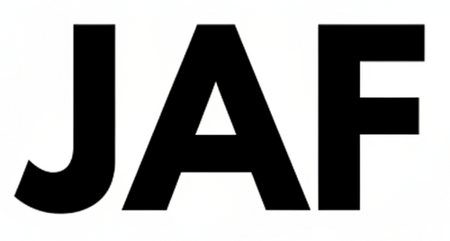 JAF Logo White Background
