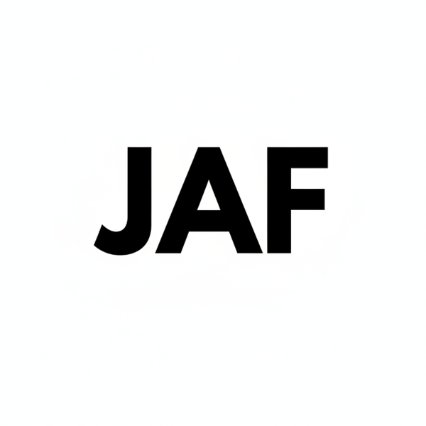 JAF Logo White Background