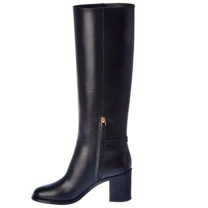 Valentino 75 Leather Boots