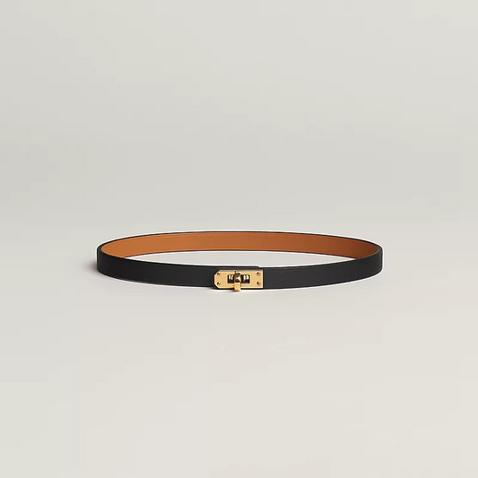 Hermès Mini Kelly Choker Swift Calfskin Noir Gold