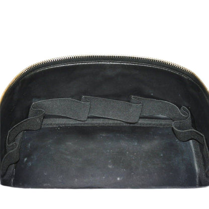 Chanel Caviar Vintage Timeless Cosmetic Case In Black