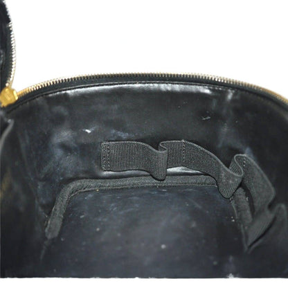 Chanel Caviar Vintage Timeless Cosmetic Case In Black
