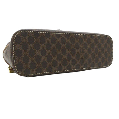 CELINE Macadam Dark Brown Vanity Bag