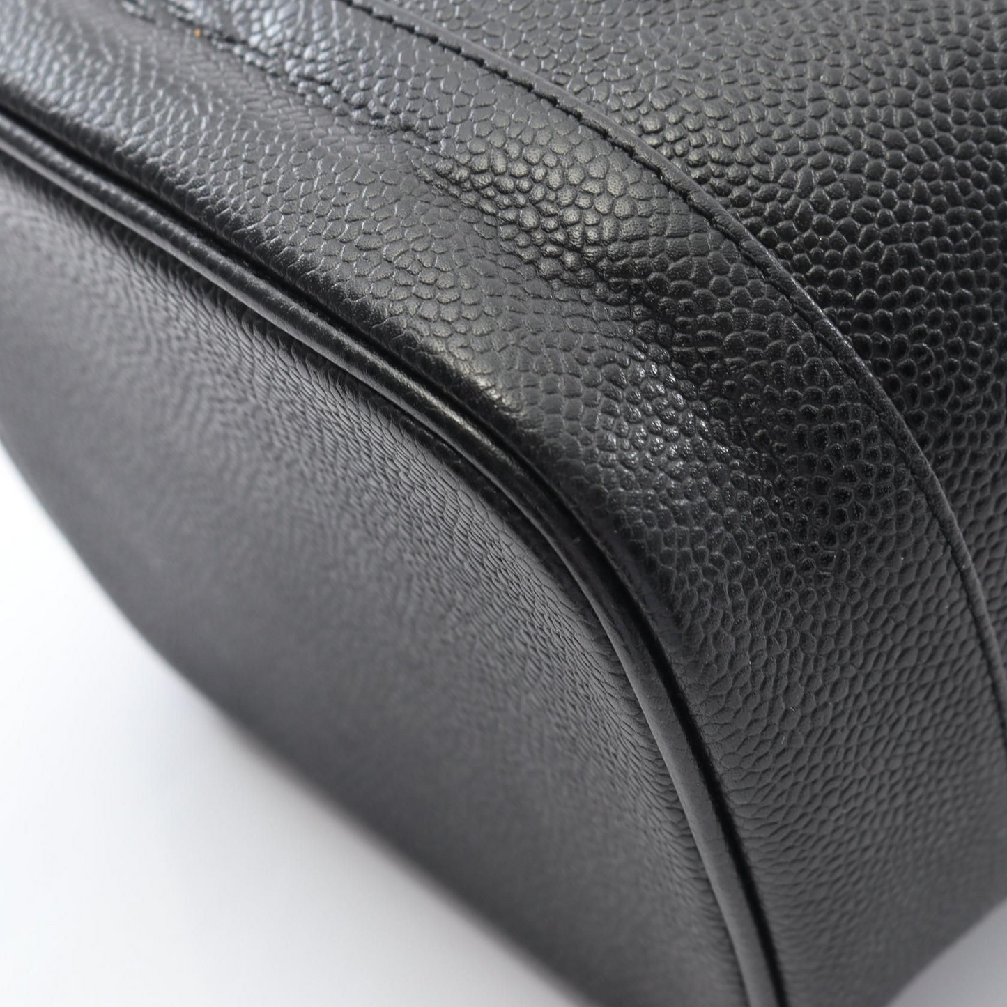 Chanel Timeless CC Tall Vanity in Black Caviar Leather