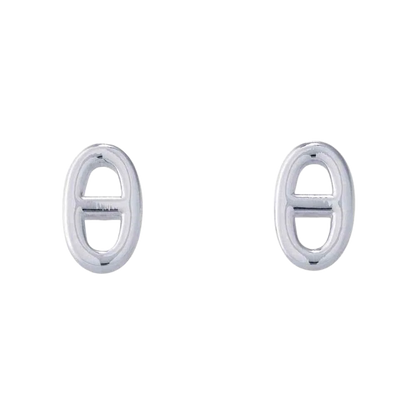 HERMES Chaine d'Ancre Earrings Size TPM SV925
