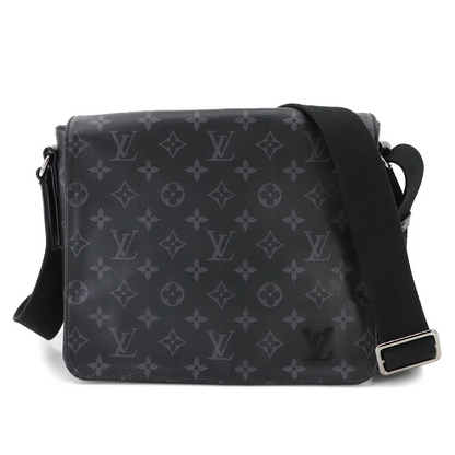 Louis Vuitton District PM NM in Monogram Eclipse Canvas