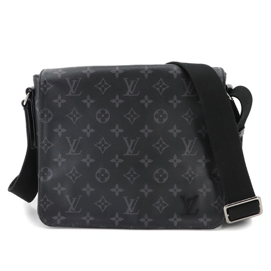 Louis Vuitton District PM NM in Monogram Eclipse Canvas