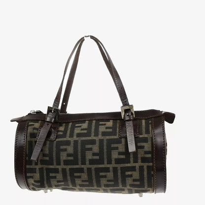 Fendi Logo Zucca Pattern Handbag