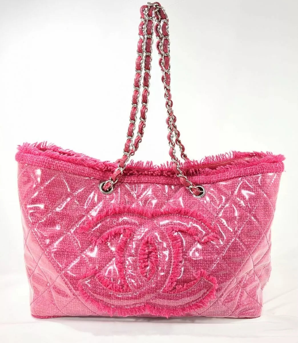 Chanel Patent Toilette Tote Bag