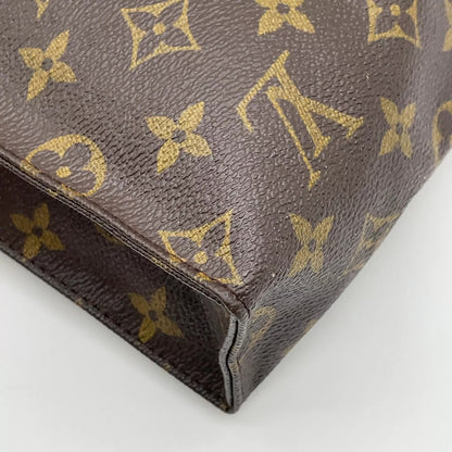 LOUIS VUITTON Monogram Poche Toilette 26 Clutch Bag W/Box