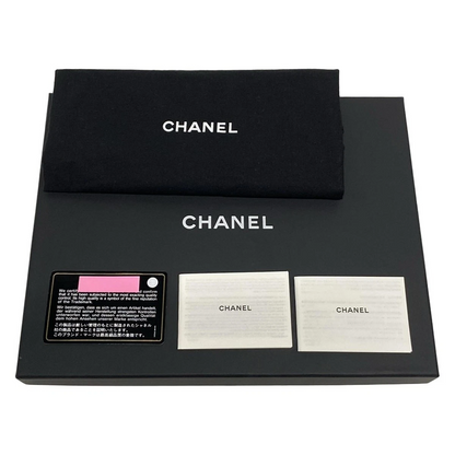 CHANEL Matelasse Black Lambskin Clutch Bag with Gold Hardware