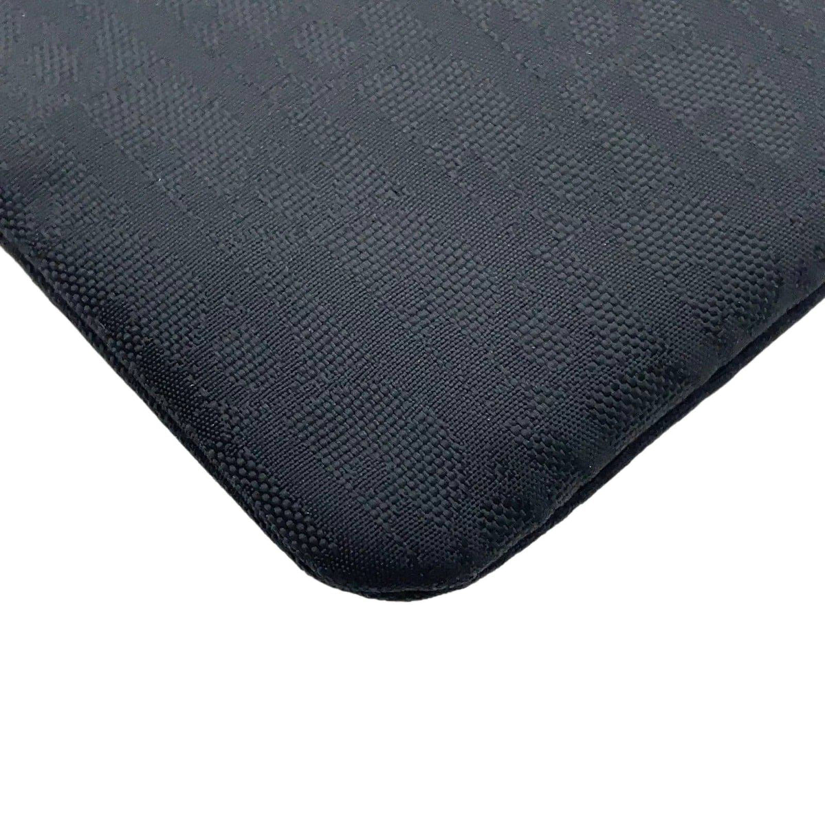 Christian Dior Trotter Nylon Black Logo Charm Coin Case