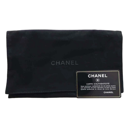 CHANEL Matelasse Chain Wallet Lambskin Red