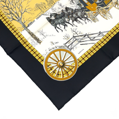 Hermes Carré 90 Bull & Mouth Regents Circus Piccadilly Scarf