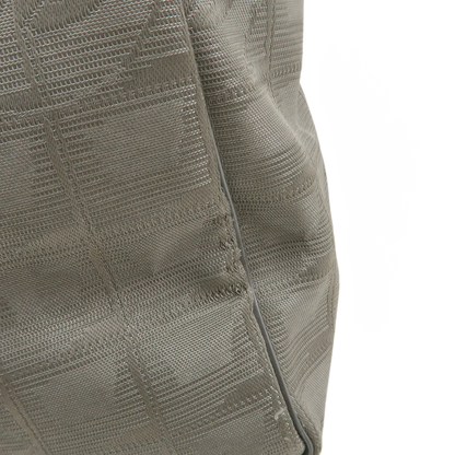 CHANEL New Travel Line Tote PM Tote Bag Jacquard Leather