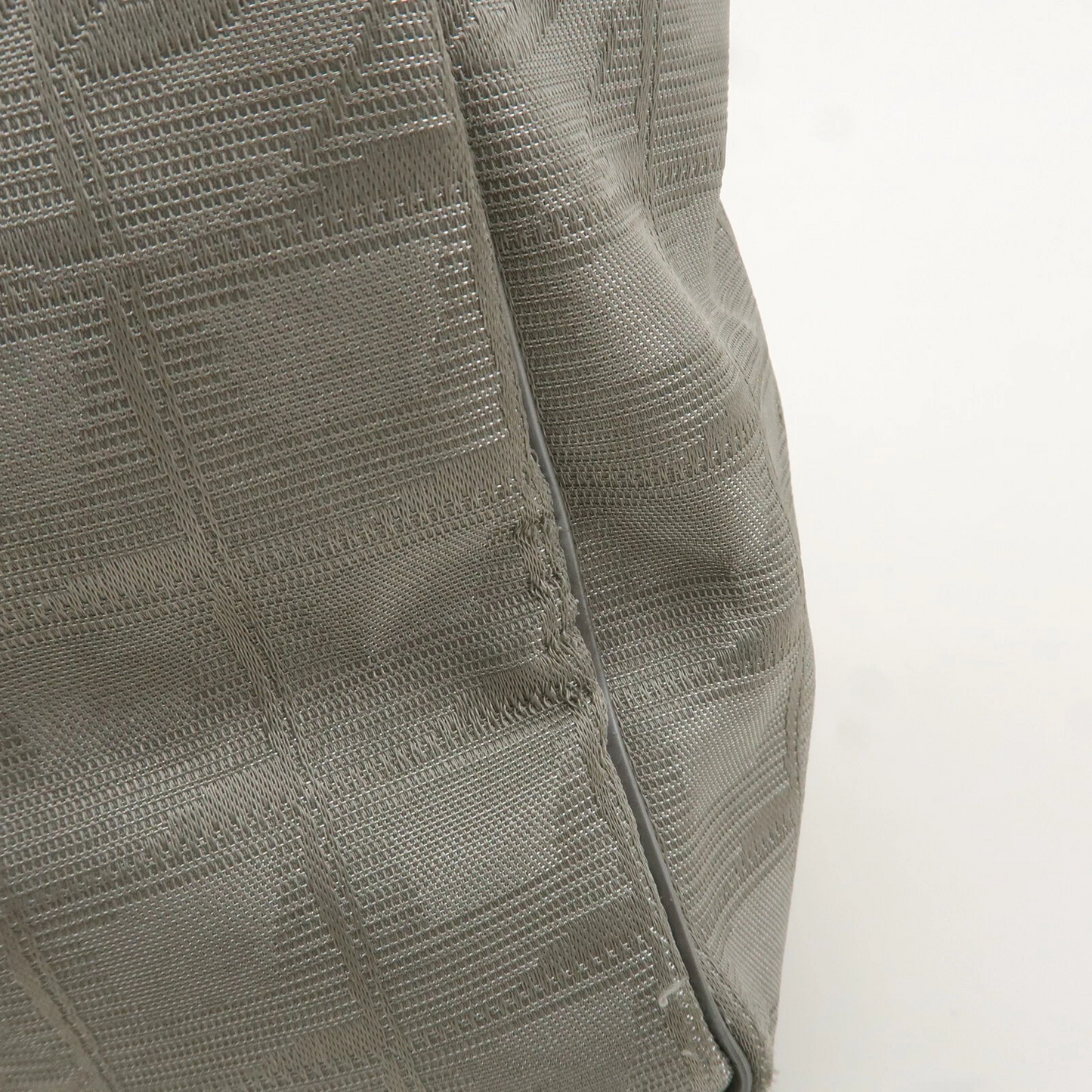 CHANEL New Travel Line Tote PM Tote Bag Jacquard Leather
