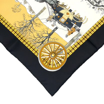 Hermes Carré 90 Bull & Mouth Regents Circus Piccadilly Scarf