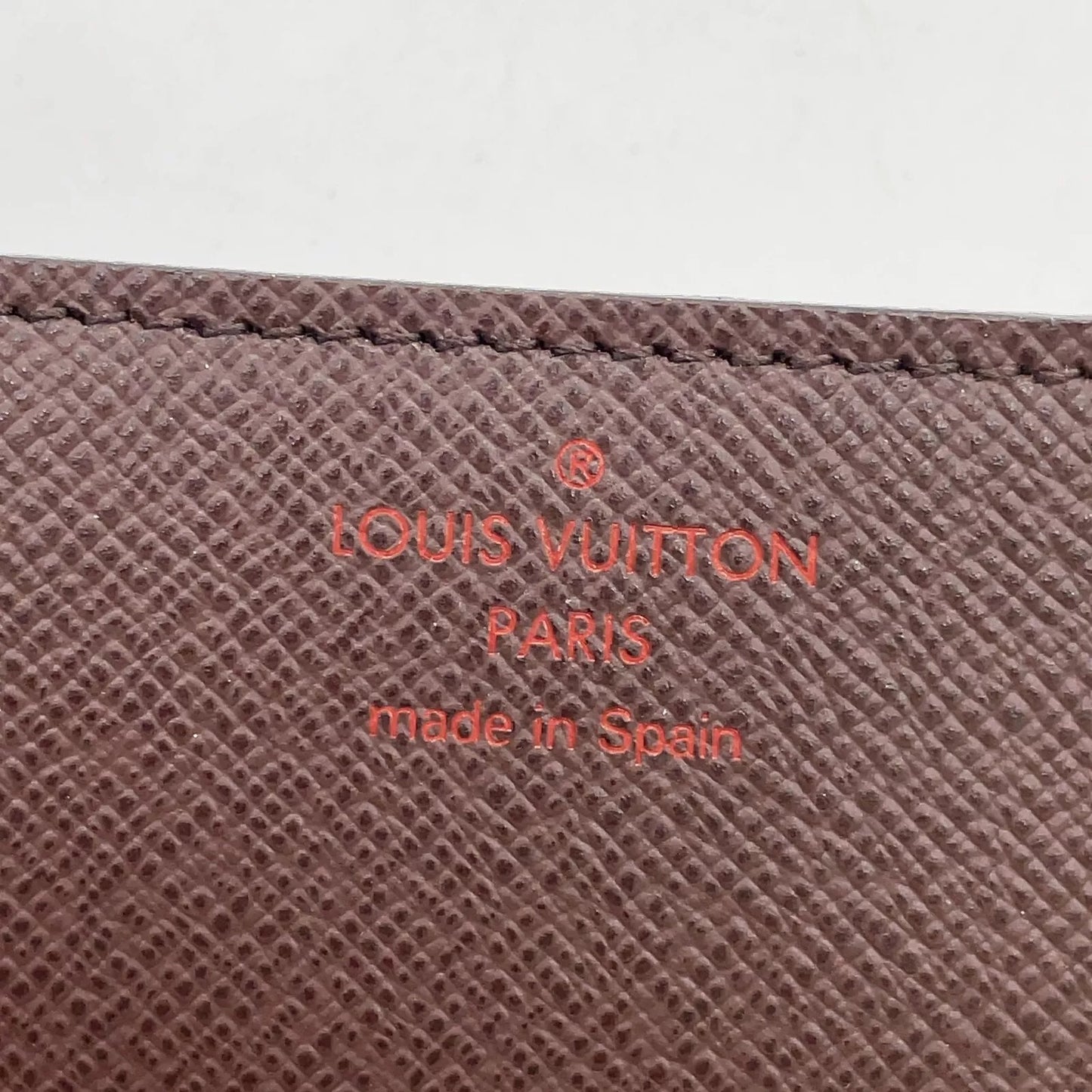 Louis Vuitton Damier Ebene Envelope Carte de Visite With Box