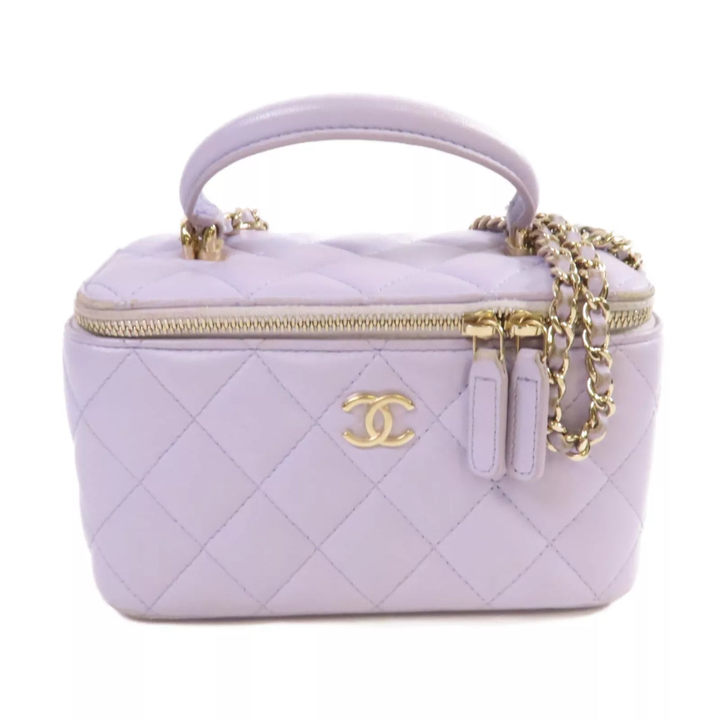 CHANEL Vanity Case Shoulder Bag