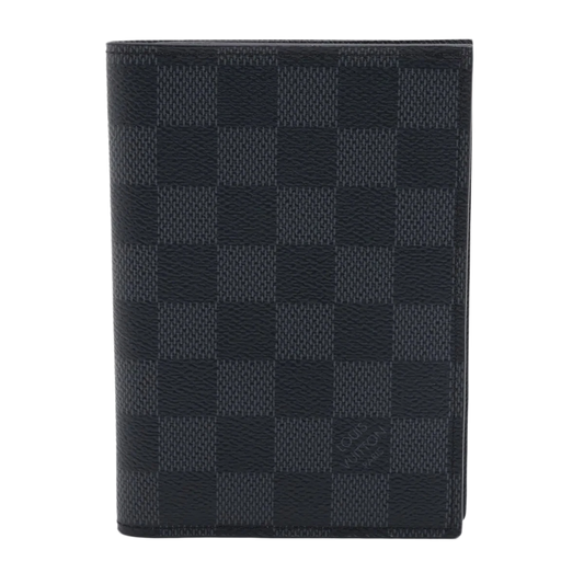 Louis Vuitton Damier Graphite Couverture Pass Pole Zip Black