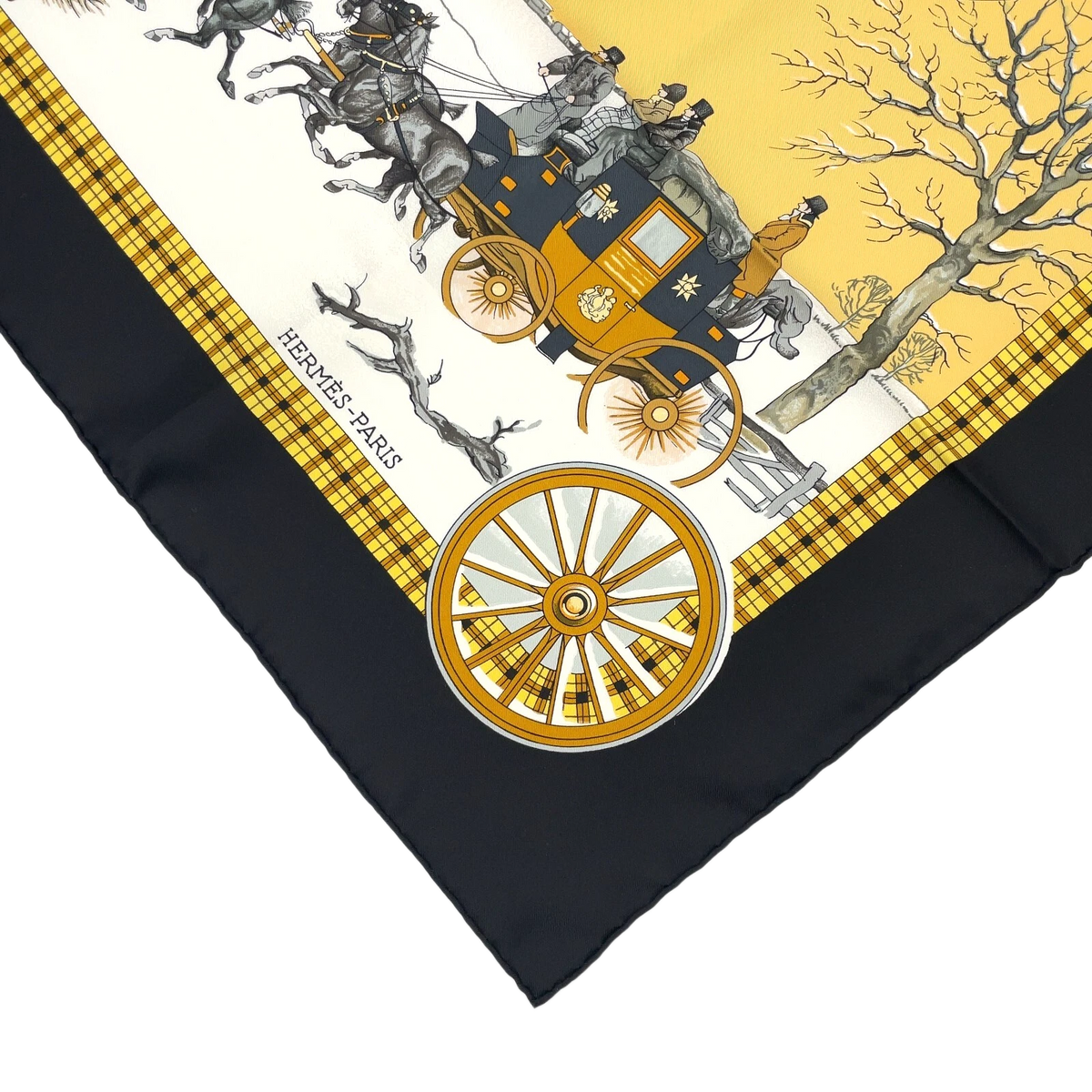 Hermes Carré 90 Bull & Mouth Regents Circus Piccadilly Scarf