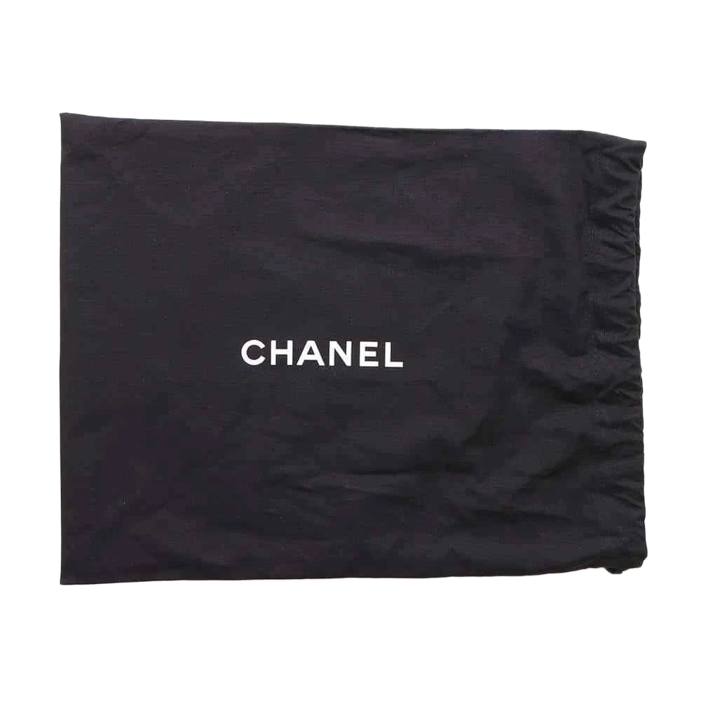 CHANEL Shopping Bag 2-Way Shoulder Bag Size Mini Shiny Calf Leather Black