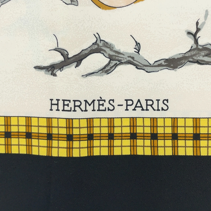 Hermes Carré 90 Bull & Mouth Regents Circus Piccadilly Scarf