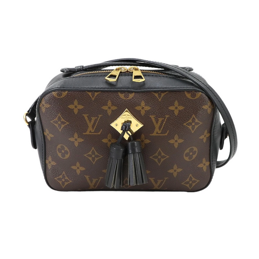 Louis Vuitton Saintonge in Monogram Canvas & Noir Leather