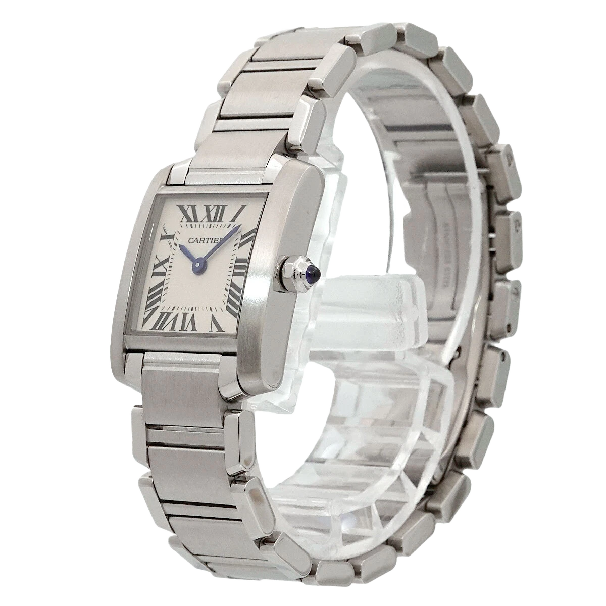 Cartier Tank Francaise SM Quartz Cream Dial Ladies Watch
