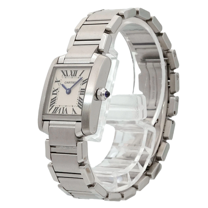 Cartier Tank Francaise SM Quartz Cream Dial Ladies Watch