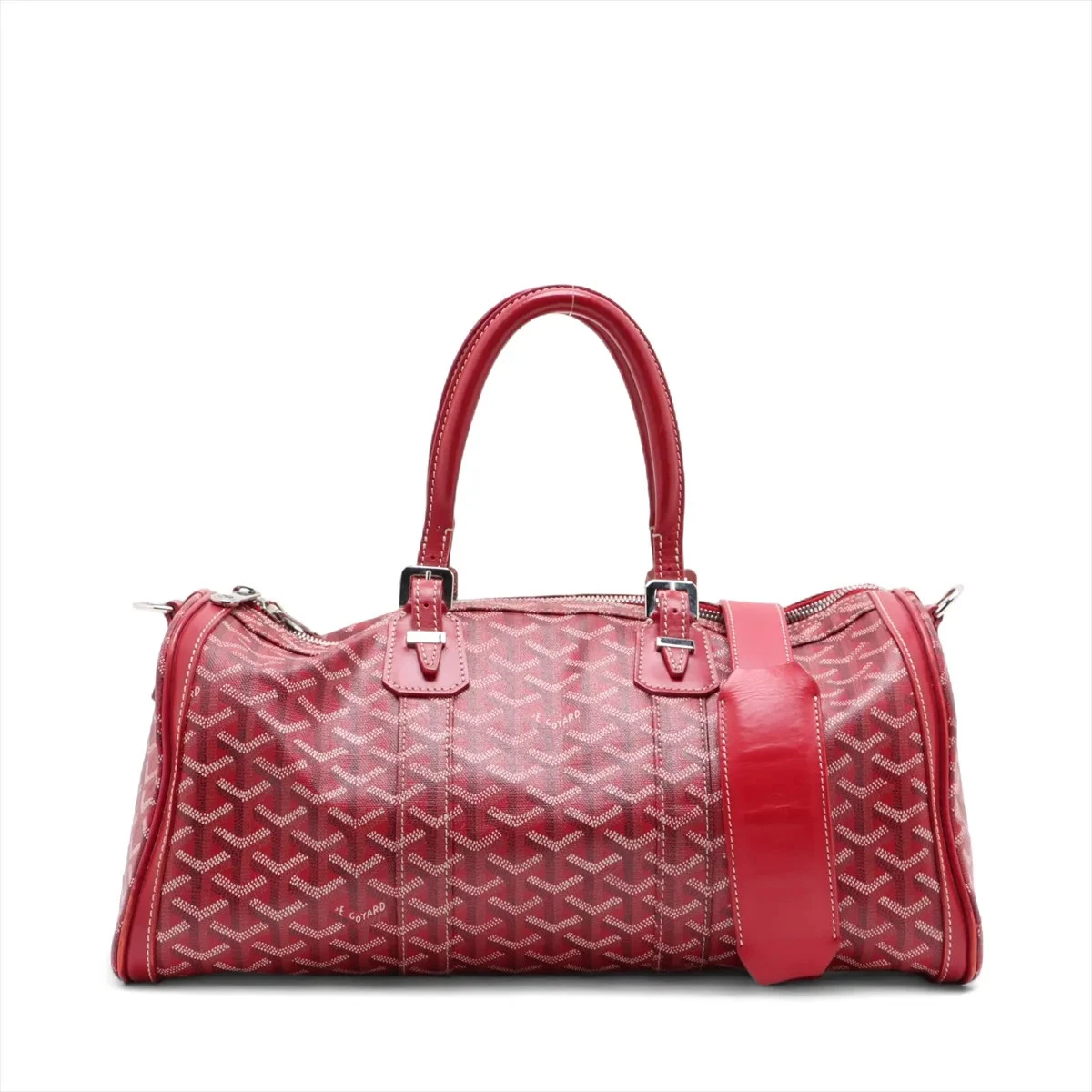 Goyard Croisier 2Way Boston Bag Goyardine Canvas