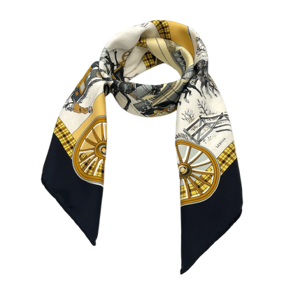 Hermes Carré 90 Bull & Mouth Regents Circus Piccadilly Scarf
