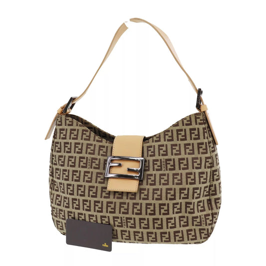 FENDI Zucca Mamma Bucket Handbag