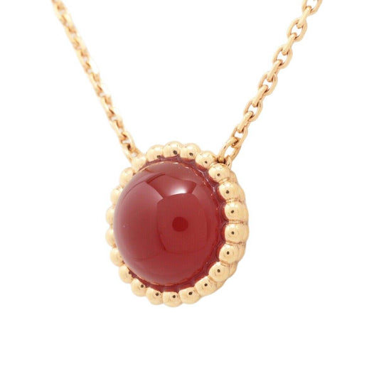 Van Cleef & Arpels Perlée Couleur Carnelian Necklace