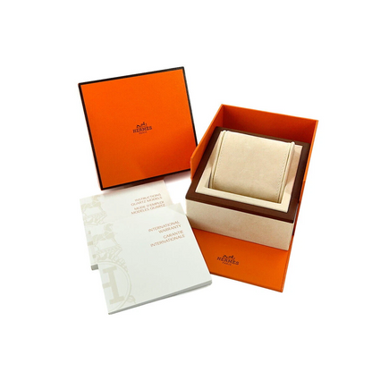 HERMES H Watch HH1.210 Quartz Silver Dial Ladies Watch