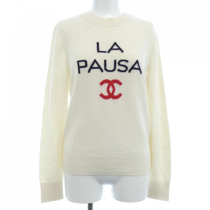 CHANEL Knitwear Sweater White