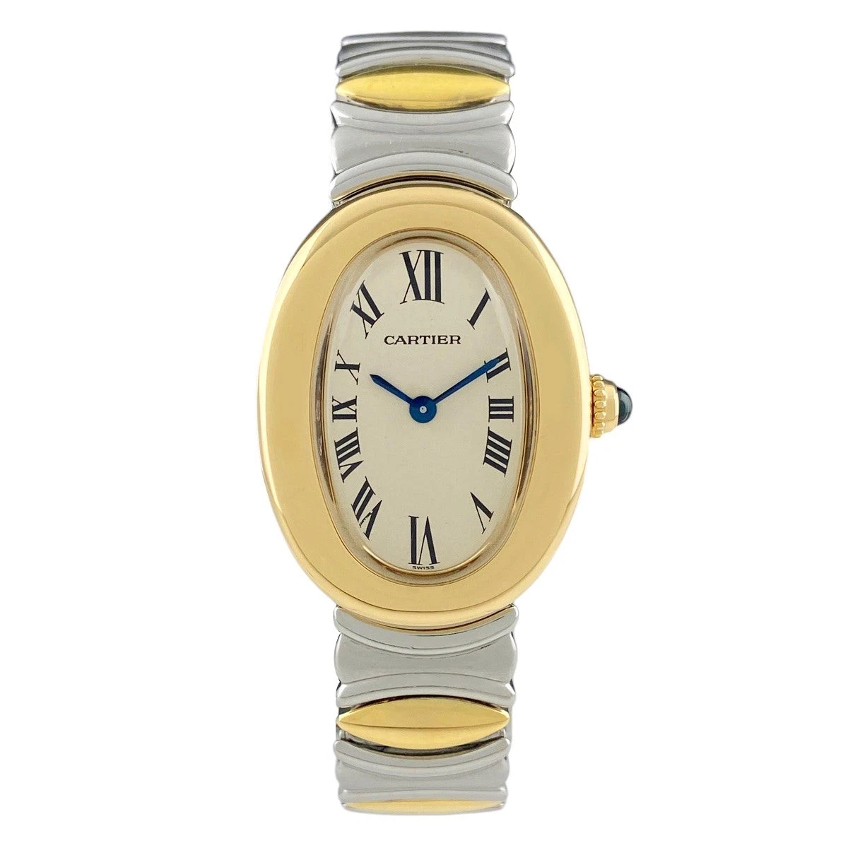 Cartier Baignoire Belle Époque YG Quartz Ladies