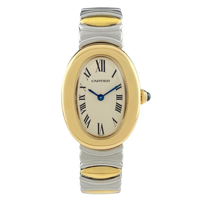 Cartier Baignoire Belle Époque YG Quartz Ladies