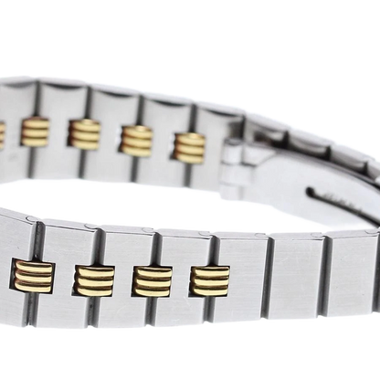 CARTIER Santos Galbee SM Godron Bracelet Automatic Ladies