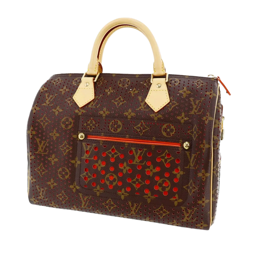 Louis Vuitton LV Perfo Speedy 30 Handbag