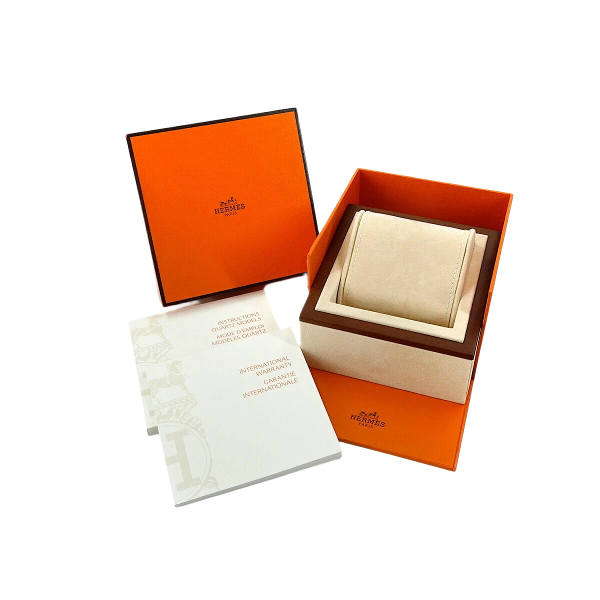 HERMES H Watch HH1.210 Quartz Silver Dial Ladies Watch