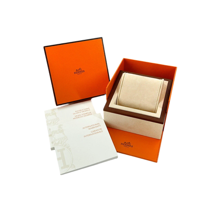 HERMES H Watch HH1.210 Quartz Silver Dial Ladies Watch