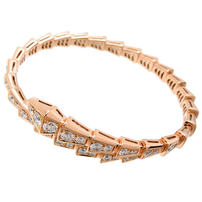 BVLGARI Serpenti Viper Bracelet in 750 Pink Gold