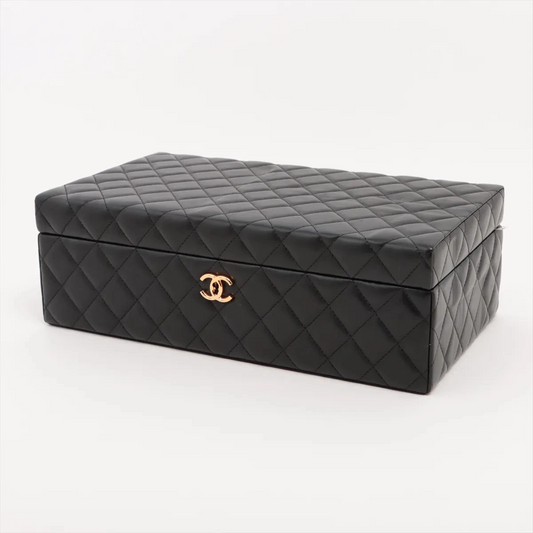 Chanel Matelasse Lambskin Jewelry Case