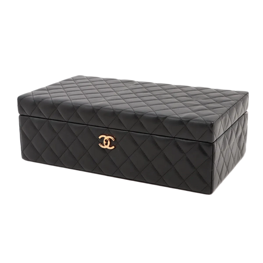 Chanel Matelasse Lambskin Jewelry Case