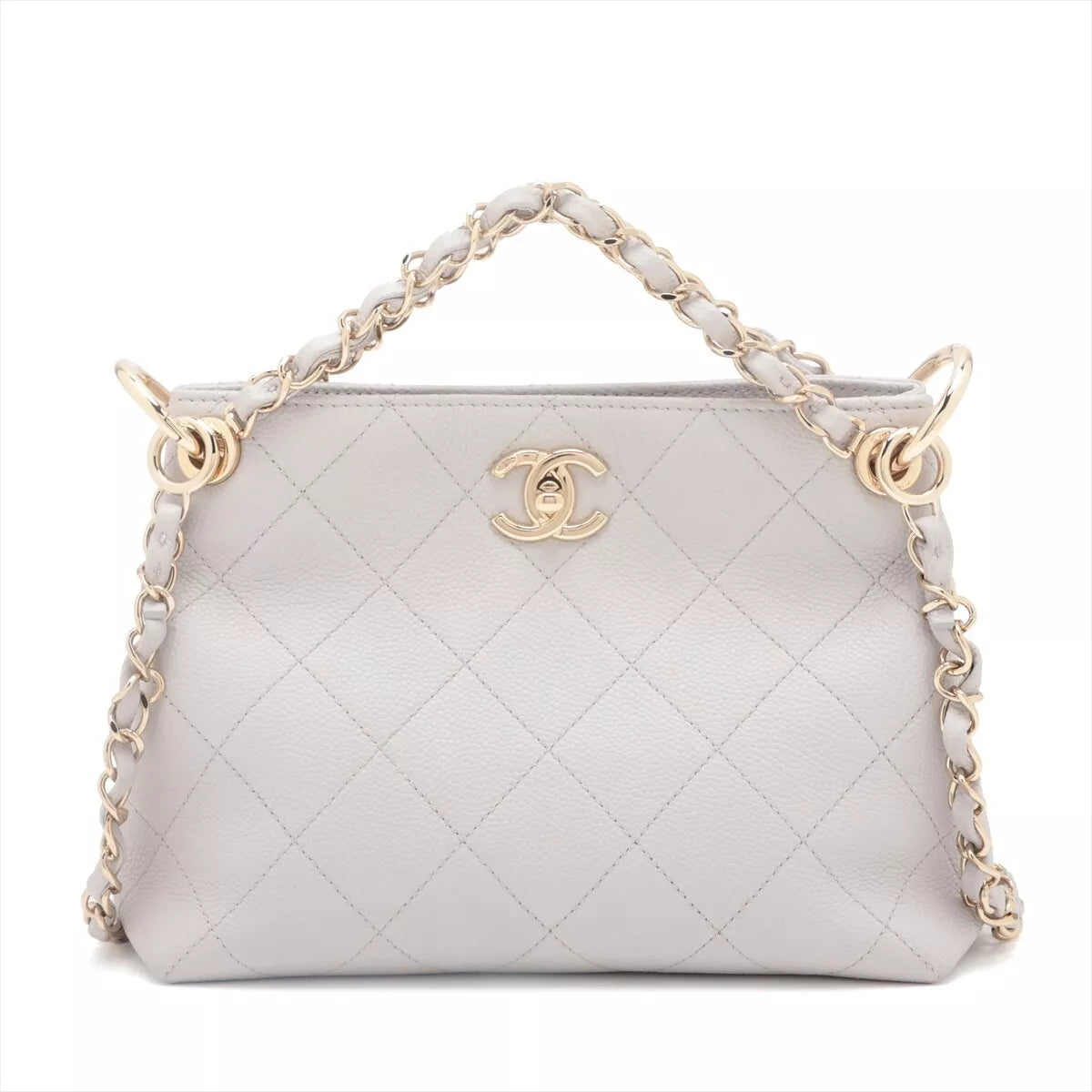 Chanel Matelasse Caviar Skin Chain Shoulder Bag