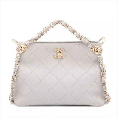 Chanel Matelasse Caviar Skin Chain Shoulder Bag